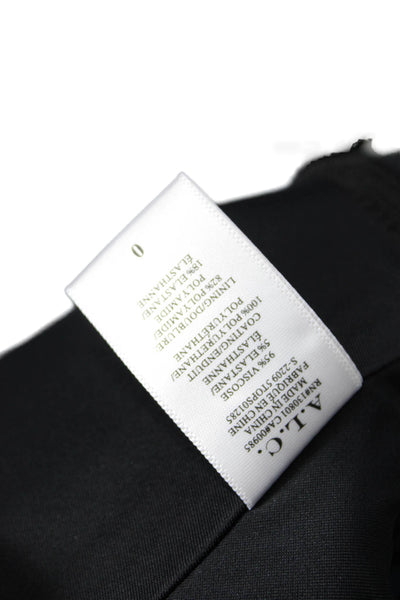 A.L.C. Womens Gweneth Top - Black Size 0