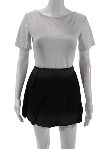 MSGM Womens Bubble Skirt - Black Size 46