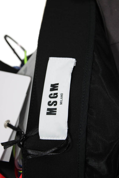 MSGM Womens Bubble Skirt - Black Size 44