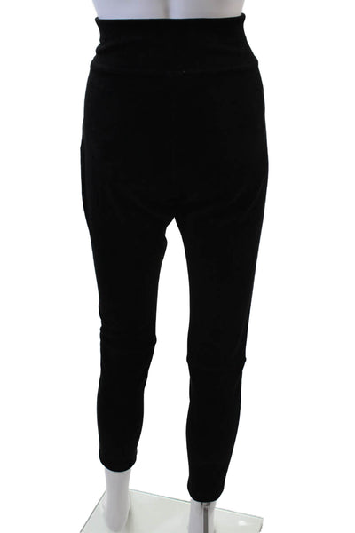 Splendid Womens High Waisted Tailored Skinny Fit Trouser Pants Black Size S