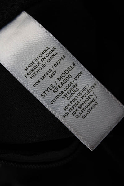 Splendid Womens High Waisted Tailored Skinny Fit Trouser Pants Black Size S