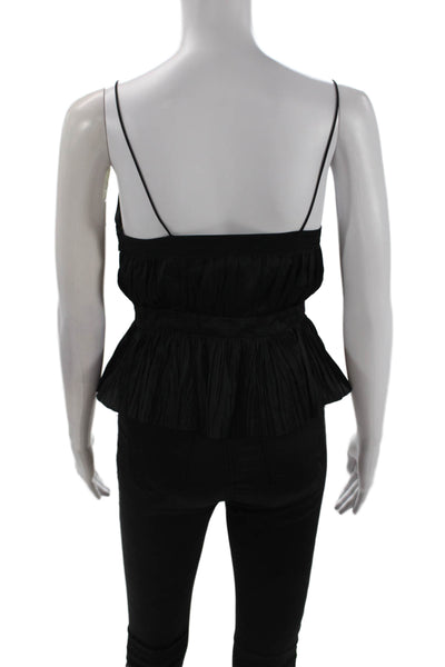Ulla Johnson Womens Lise Top - Noir Size 0