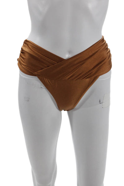 JADE Swim Womens Anya Bikini Bottoms - Hazel Size XS