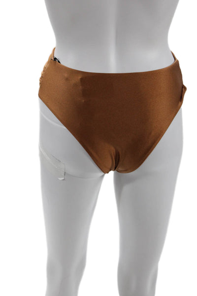 JADE Swim Womens Anya Bikini Bottoms - Hazel Size XS