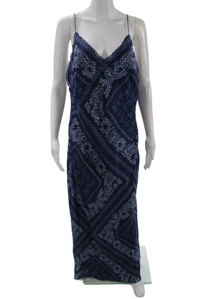 LoveShackFancy Womens Deyo Dress - Moonlight Indigo Size XXL