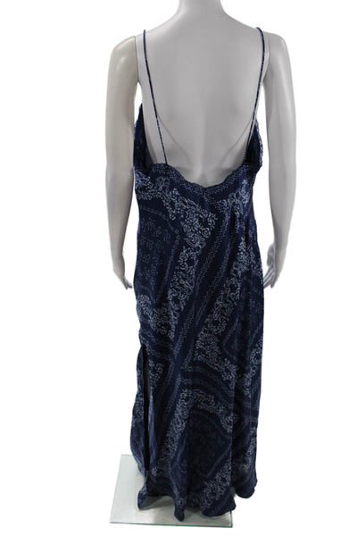 LoveShackFancy Womens Deyo Dress - Moonlight Indigo Size XXL