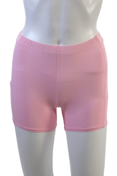 Lilly Pulitzer Womens Elastic Waist Athletic Shorts Solid Neon Pink Size XS