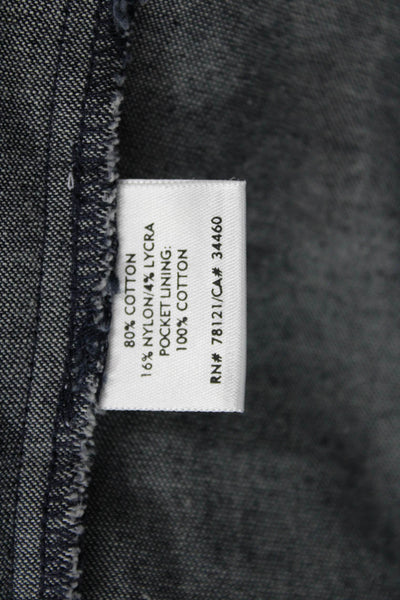 Polo Ralph Lauren Boys Long Sleeves Button Down Sweatshirt Navy Blue Size XL