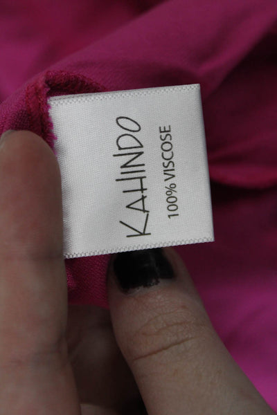 KAHINDO Womens Botswana Dress - Rose Size M
