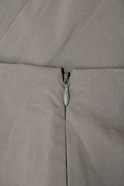 Good American Womens Stretch Poplin Wrap Skirt - Putty001 Size 5XL