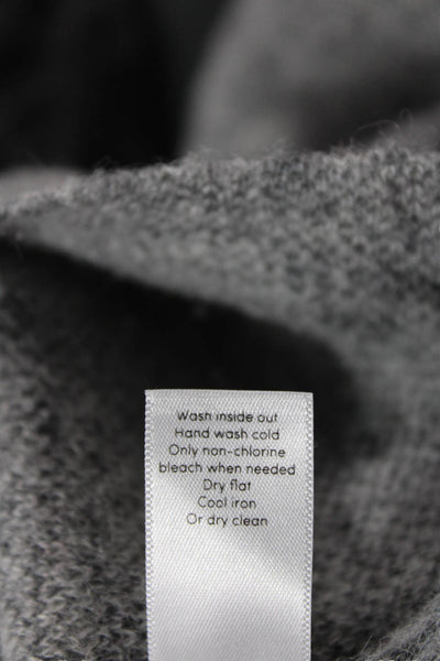 Athleta Womens Long Sleeve Crew Neck Camouflage Sweater Gray Size Extra Small