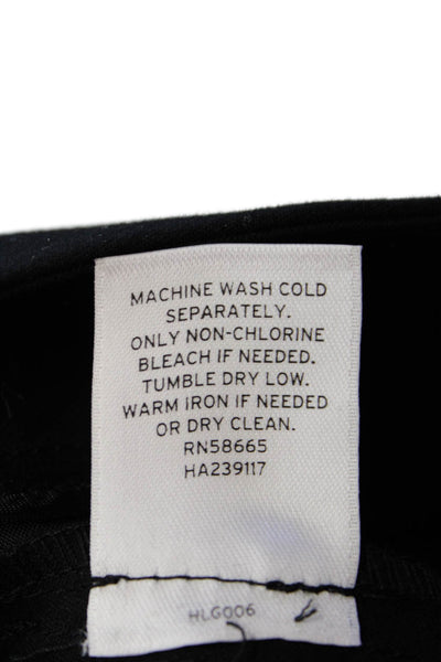 Halogen Womens Taylor Fit Tailored Zip Fly Slim Fit Dress Shorts Black Size 6