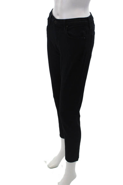AG Adriano Goldschmied Womens Cotton Prima Cigarette Ankle Pants Blue Size EUR 2