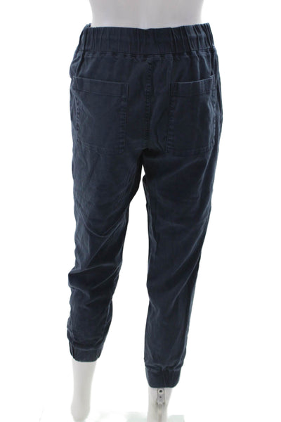 Bella Dahl Womens Ruched Drawstring Tied Slip-On Jogger Pants Blue Size S