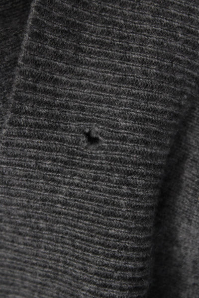 Equipment Femme Womens Cashmere Camouflage Star Knit Sweater Gray Size S