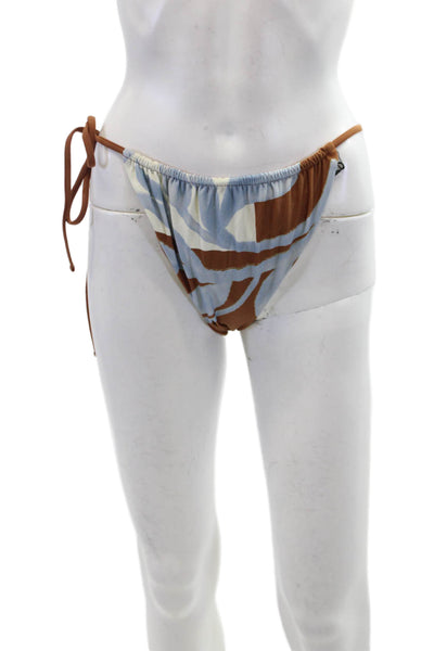 SIR. Womens Palermo String Bikini Briefs - Sciarpa Print Size 4