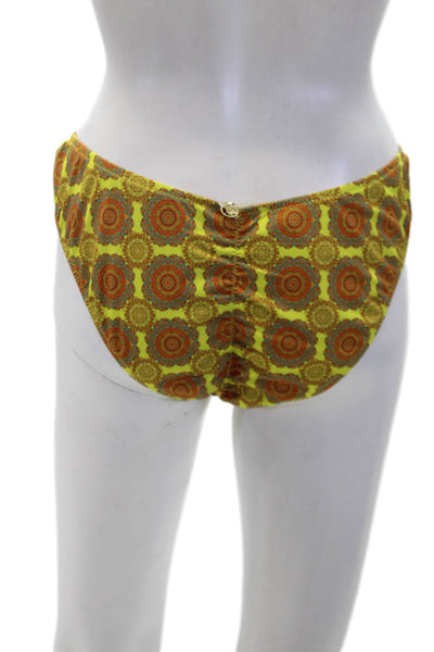 Bananhot Womens Beverly Bikini Bottoms - Yellow Sunset Size XL