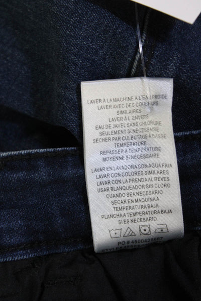 Joes Womens High Rise Zip Up Skinny Leg Jeans Rome Blue Cotton Size 27
