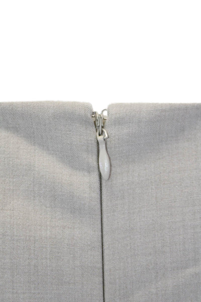 Tahari Levine Womens Tiered Cap Sleeve Straight Pencil Dress Beige Size 6P