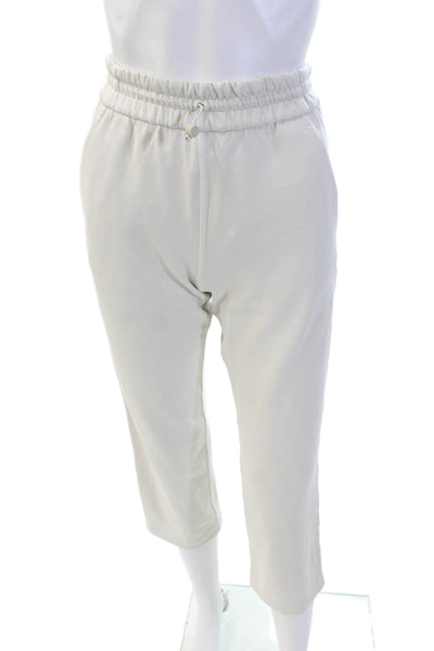 Lululemon Womens Straight Leg Elastic Drawstring Waist Sweatpants Gray Size 0