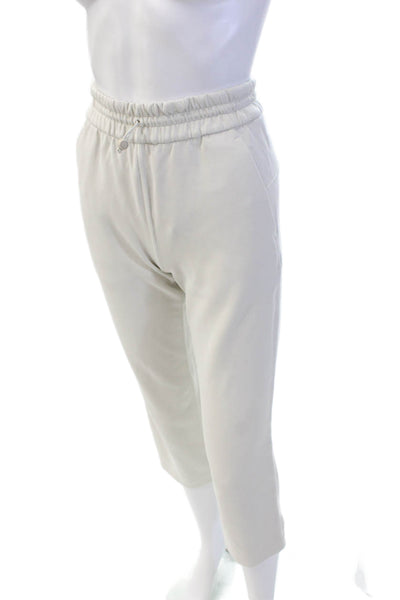 Lululemon Womens Straight Leg Elastic Drawstring Waist Sweatpants Gray Size 0