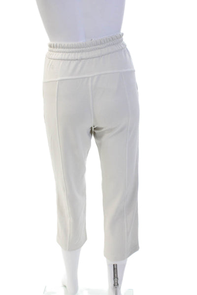 Lululemon Womens Straight Leg Elastic Drawstring Waist Sweatpants Gray Size 0