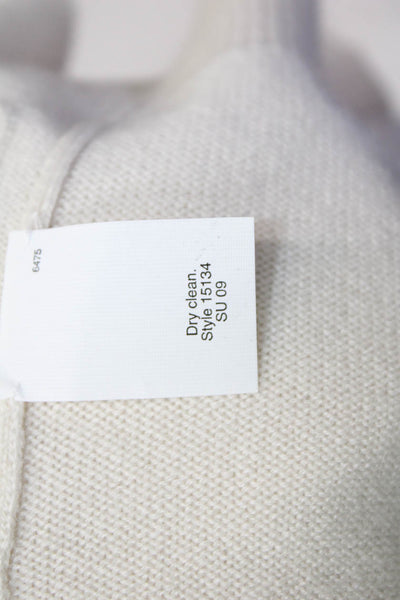 J Crew Womens Cashmere Short Sleeve Open Front Knit Top Nude Size XS