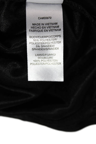 Laundry by Shelli Segal Womens High Neck Sleeveless Blosue Top Black Size 2