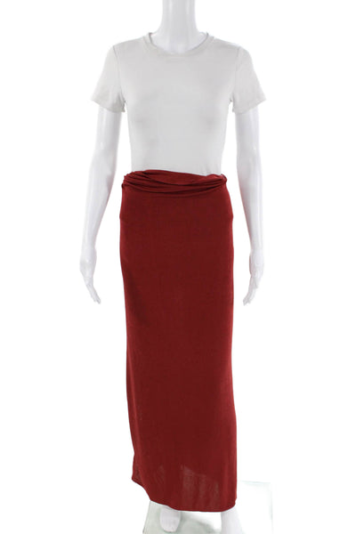 Anna October Womens Kerry Skirt - Terracota Size XS