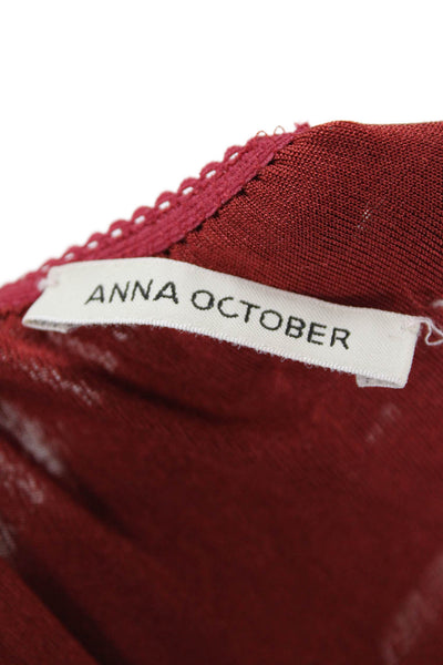 Anna October Womens Kerry Skirt - Terracota Size XL