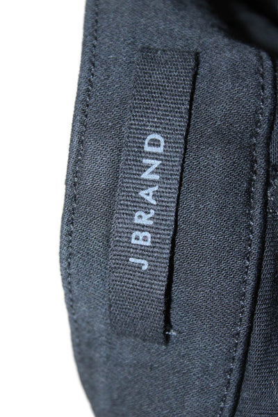 J Brand Womens Four Pocket Button Fly High-Rise Skinny Jeans Black Size 26
