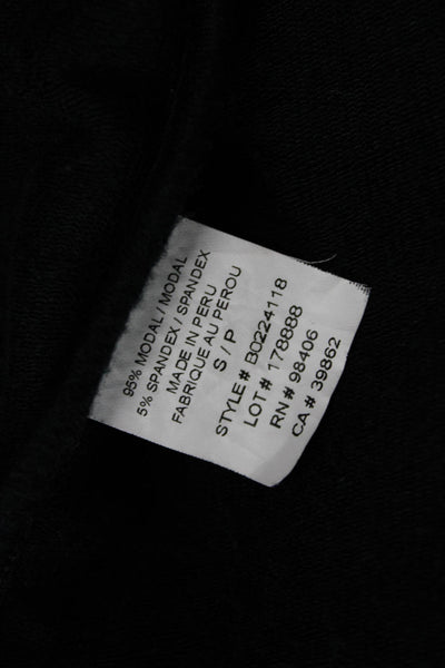 Theory Women's Long Sleeves Unlined One Button Cinch Jacket Black Size S