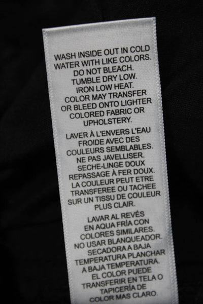 Frame Womens Zipper Fly High Rise Dark Wash Skinny Jeans Blue Denim Size 1