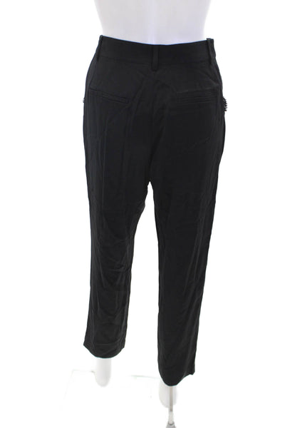 Cami NYC Womens Zippered High-Waisted Tapered Casual Pants Black Size 2