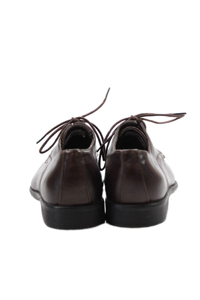 Bravo Shoes Mens Leather New Kelly-1 Brown Matte Dress Loafers Brown Size 8