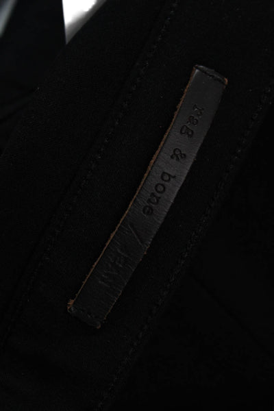 Rag & Bone Jean Womens Cotton Straight Leg Skinny Zip Fly Jeans Black Size 23