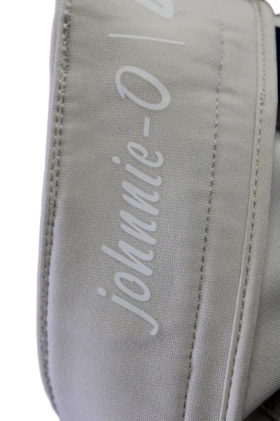 Johnnie-o Mens Buttoned Prep-Formance Straight Leg Pants Beige Size EUR 35