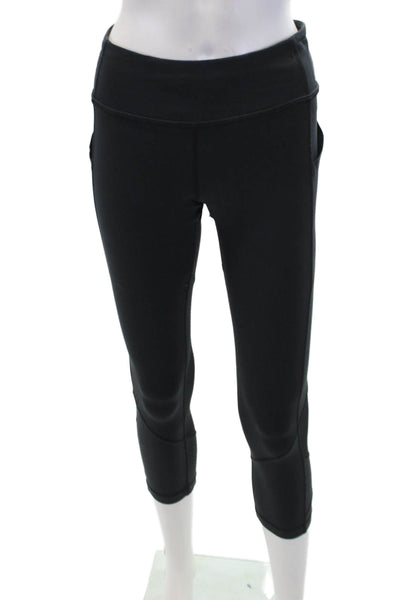 Lululemon Women's Midrise Pockets Fitted Workout Lounge Legging Black Size 6