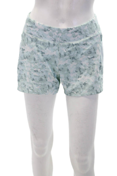 Athleta Girl Womens Sleeveless Layered Tank Top Shorts Set Blue Size XL