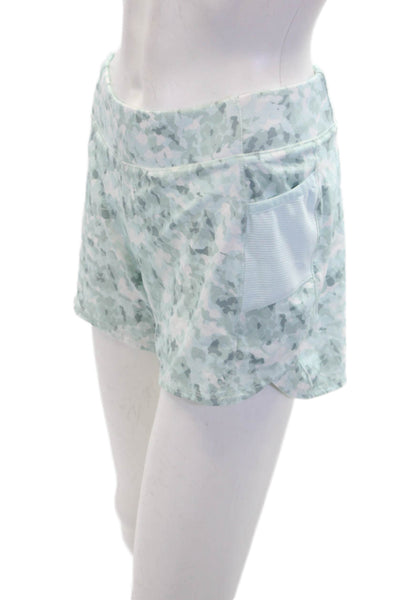 Athleta Girl Womens Sleeveless Layered Tank Top Shorts Set Blue Size XL