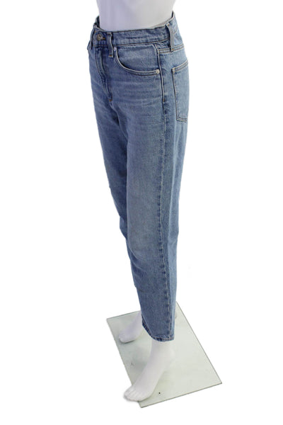 Joes Womens High Rise The Margot Slim Ankle Jeans Blue Cotton Size 25