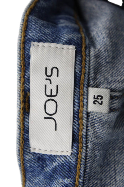 Joes Womens High Rise The Margot Slim Ankle Jeans Blue Cotton Size 25