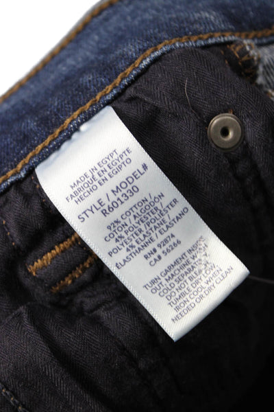 Splendid Womens High Rise Zip Up Light Wash Wide Leg Jeans Blue Size 26