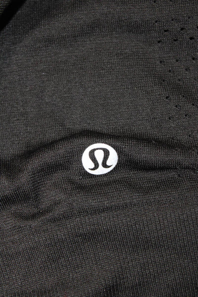 Lululemon Womens Activewear Long Sleeve Pullover T-Shirt Gray Size 6