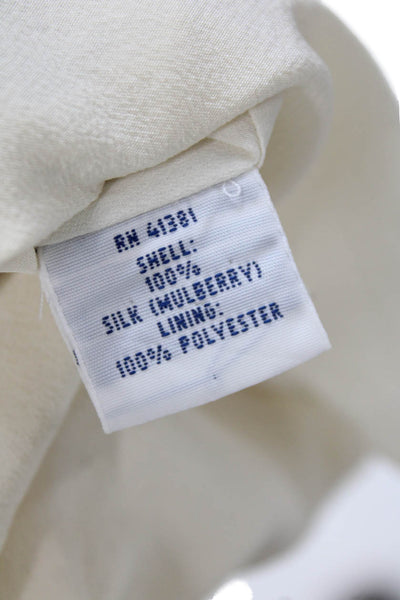 Polo Ralph Lauren Blue Label Womens Spaghetti Strap Tank Top Cream Size S