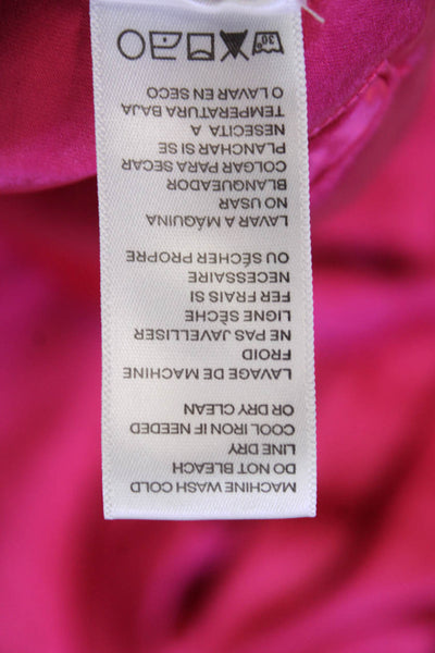 Good American Womens Washed Satin Pants - love potion007 Size 2