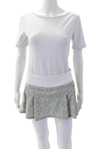 Adidas by Stella McCartney Womens A Line Mini Skort White Red Size Small
