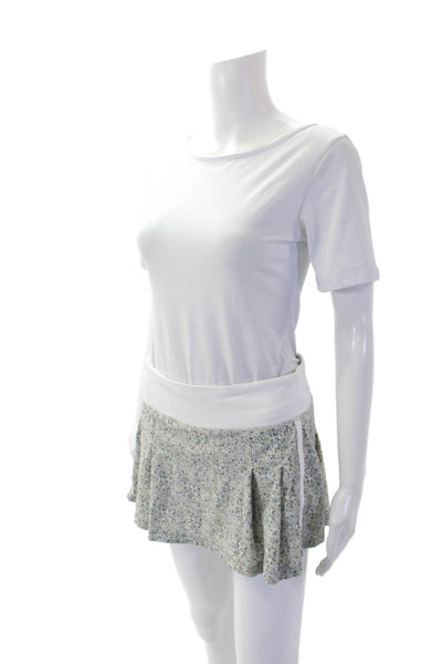 Adidas by Stella McCartney Womens A Line Mini Skort White Red Size Small