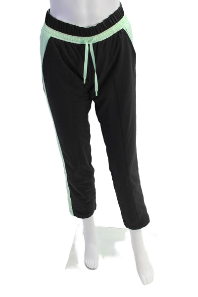 Lululemon Womens Colorblock Elastic Drawstring Waist Track Pants Brown Size 4
