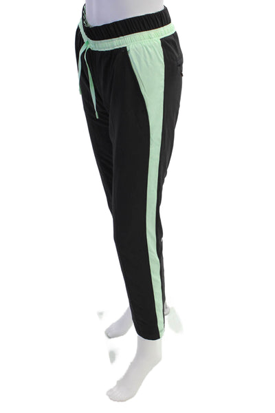 Lululemon Womens Colorblock Elastic Drawstring Waist Track Pants Brown Size 4
